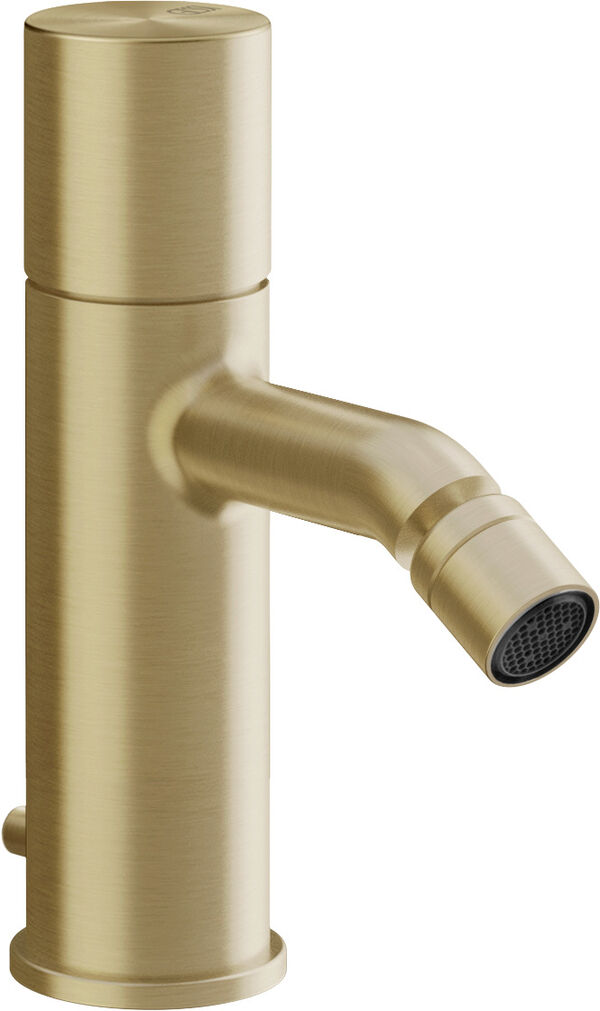 M&eacute;langeur de bidet Gessi Habito Brushed brass Unito image number 0