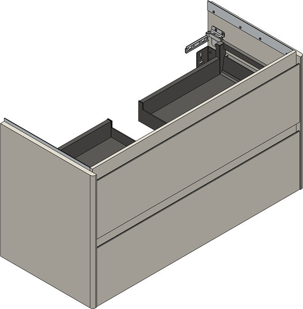 Meuble sous-lavabo Alterna pro S Pebble grey image number 0