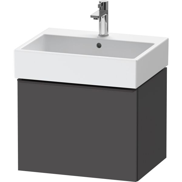 Armadio sottolavabo Duravit D-Neo grafite opaco image number 1