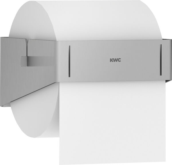 Papierhalter KWC EXO 675X Edelstahl seidenmatt image number 0