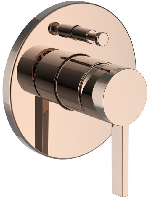 Miscelatore da bagno-set di montaggio finale Laufen Kartell &frac12;" Oro rosa PVD