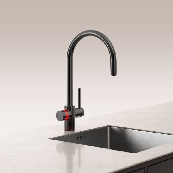 Multifunktions-Sp&uuml;ltischmischer Laufen Vara Home Edelstahl geb&uuml;rstet PVD schwarz image number 2