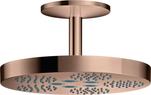 Pomme de douche Axor One &frac12;" Polished red gold