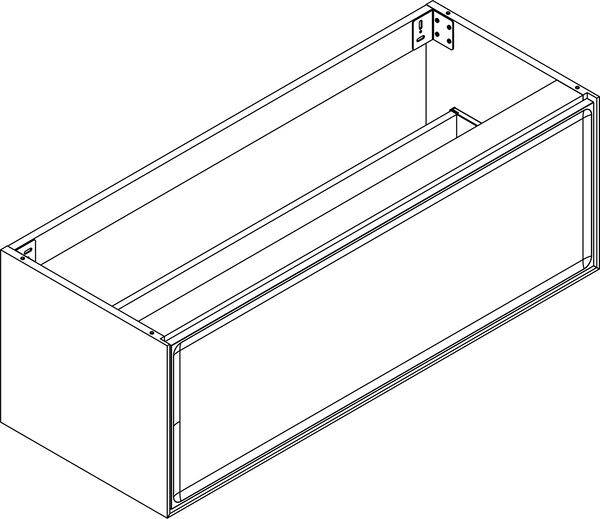 Waschtischmöbel Alterna elena plus, Breite 116,4 cm Höhe 40 cm Tiefe 45 cm image number 0