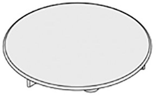 Ablaufdeckel Schmidlin 90 Weiss matt Cleaneffekt