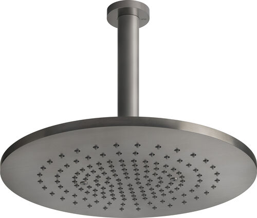 Regenbrause Gessi 316, ½" Steel brushed flessa