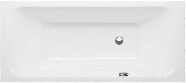 Vasca da bagno Schmidlin Swiss Line, 1700 x 750 mm, zona doccia a destra, acciaio, isolazione image number 0