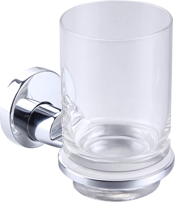 Portabicchiere Alterna rondo bicchiere in vetro trasparente cilindrico  image number 0