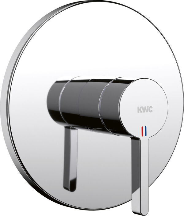Duschenmischer-Endmontageset KWC Fit verchromt image number 0
