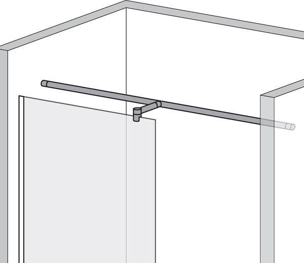 Rundtraverse Duscholux Silbereloxiert image number 0