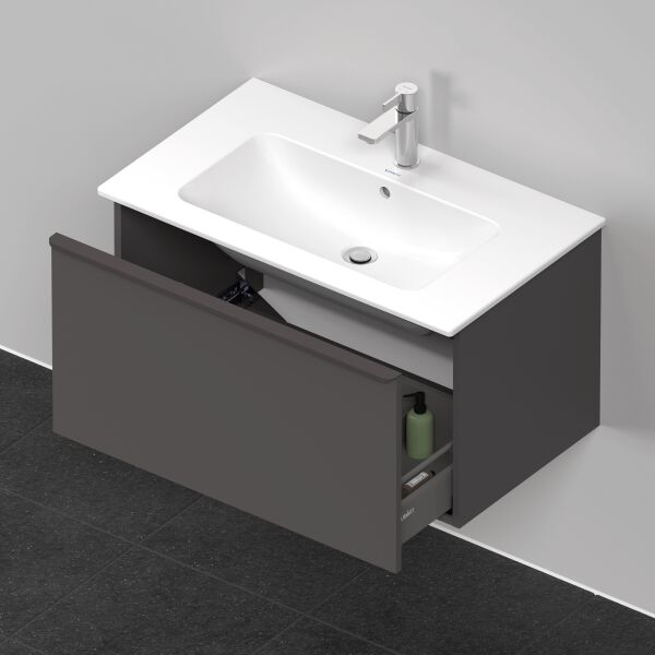 Armadio sottolavabo Duravit D-Neo grafite opaco image number 3