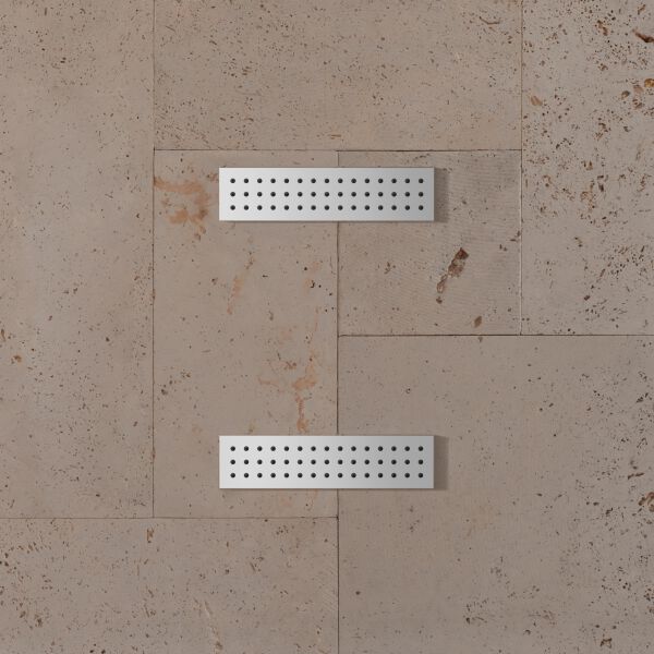 Soffione laterale Dornbracht Water Bar ad incasso Ottone spazzolato image number 1