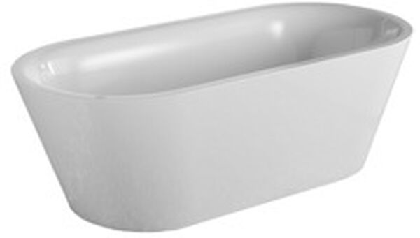 Vasca da bagno Schmidlin Sella Shape - posa libera, 195 x 95 cm, acciaio, rivestimento smaltato, image number 0