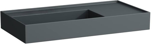 Waschtisch Laufen Kartell 90 x 46 cm Graphit matt image number 0