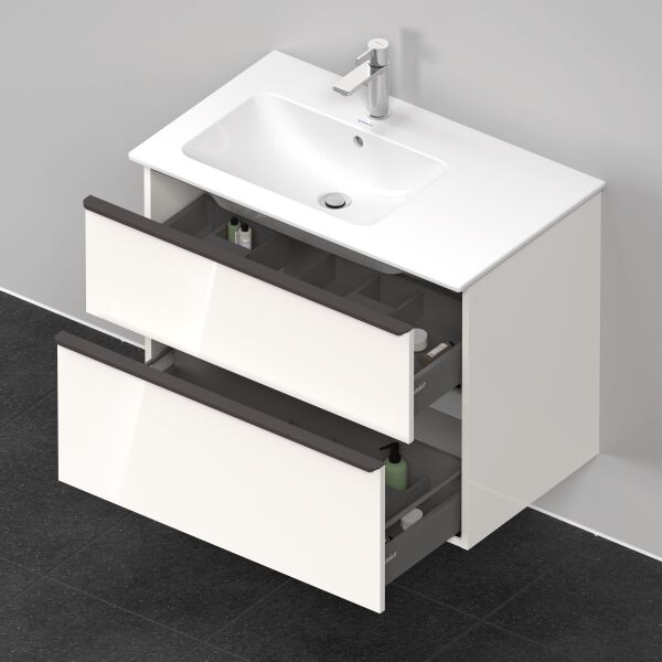 Meuble sous-lavabo Duravit D-Neo Blanc brillant image number 3