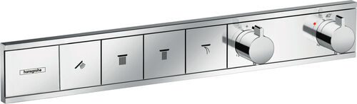 Duschsystem Hansgrohe Rain Select verchromt