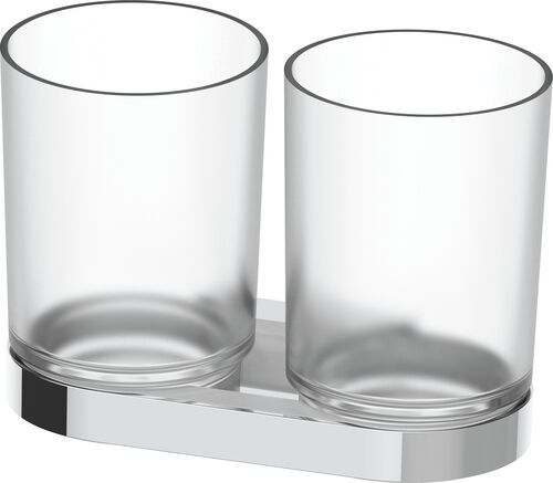 Doppelglashalter Bodenschatz Lindo verchromt