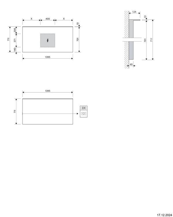 Lichtspiegel Alterna veela LED plus Weiss Lichtfarbe stufenlos verstellbar 2000-6500 K image number 3