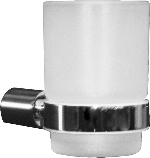 Porte-verre Nosag Ineoline Pure acier inoxydable mat