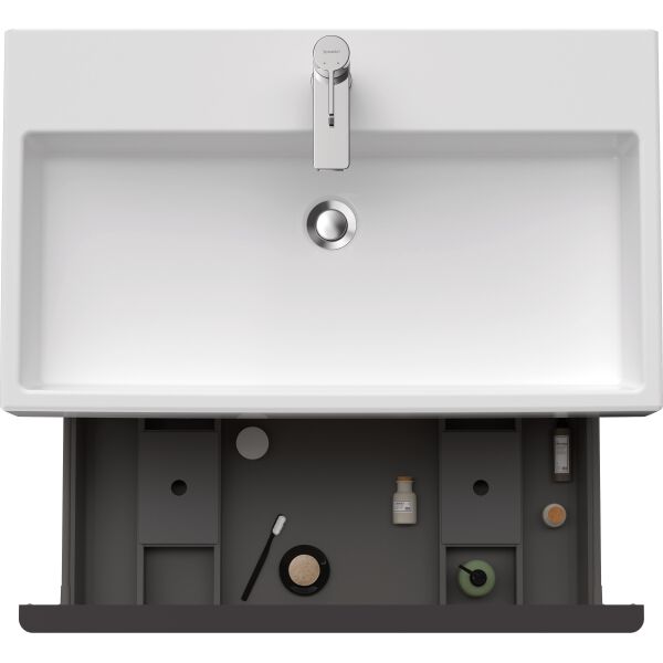 Armadio sottolavabo Duravit D-Neo Basalto opaco image number 4