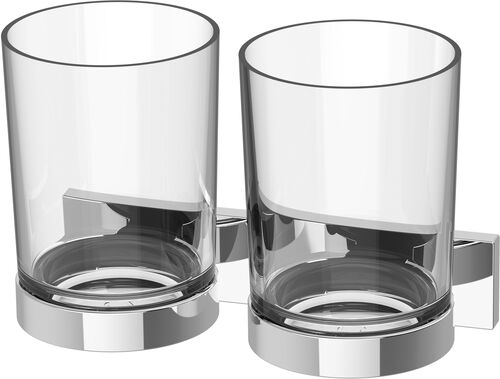 Doppelglashalter Bodenschatz Signa verchromt