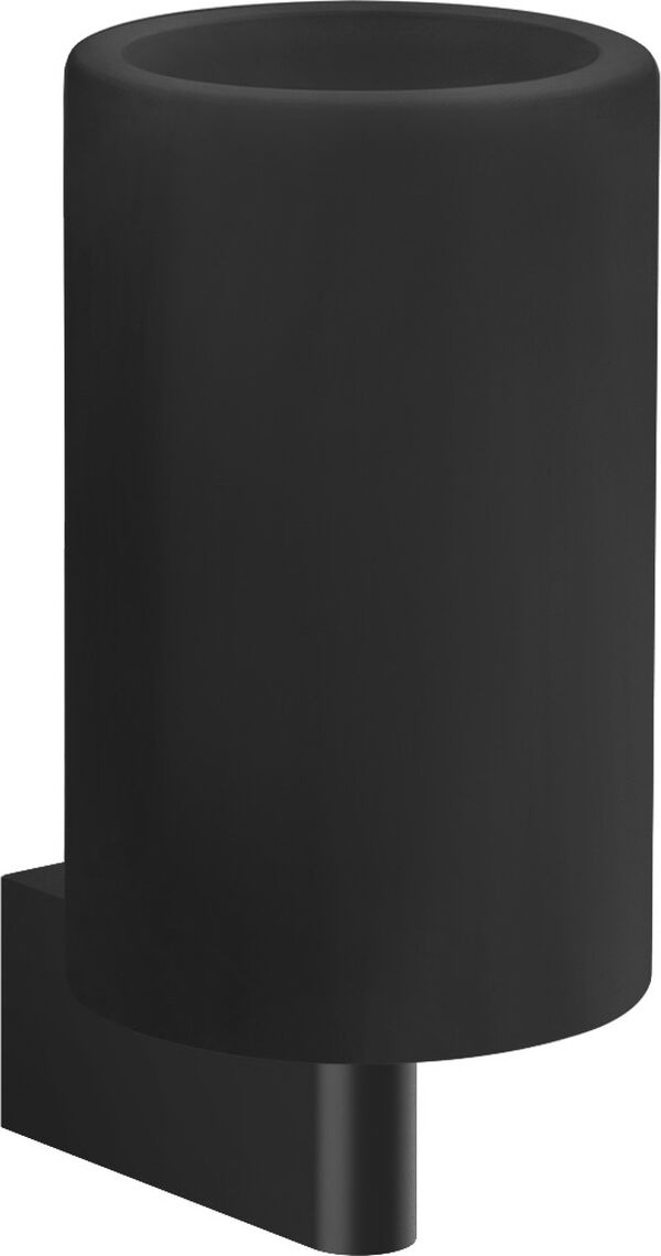 Glashalter Gessi Habito Schwarz matt image number 0