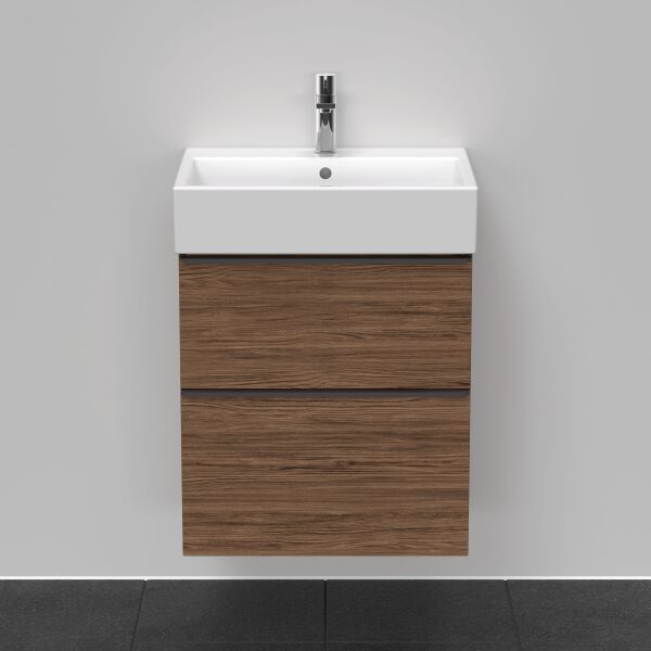 Meuble sous-lavabo Duravit D-Neo Noyer fonc&eacute; image number 2