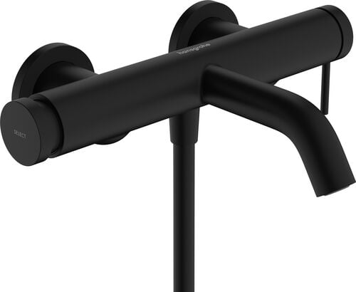 M&eacute;langeur de bain Hansgrohe Tecturis S Noir mat
