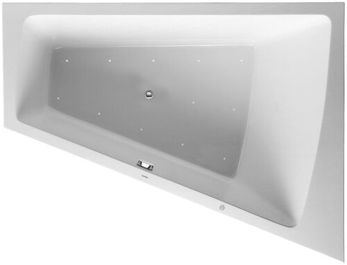 Baignoire d'angle Whirlpool Duravit Paiova blanc