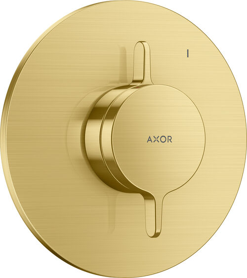 Duschsystem Axor One Brushed brass