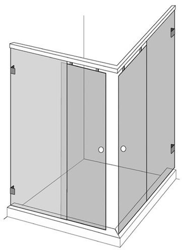 Cabina Renner-Quadro C2S, largh. fino a 1000x1000 mm, alt. fino a 2100 mm (bordo superiore), 2 image number 0