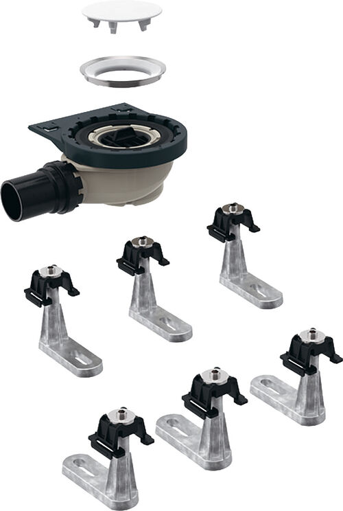 Duschwannenablauf Geberit Setaplano Weiss