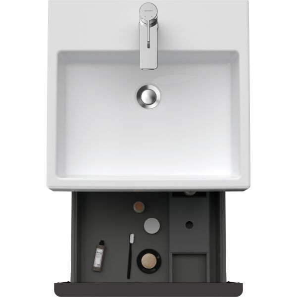Armadio sottolavabo Duravit D-Neo rovere nero image number 4