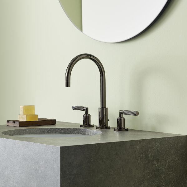 Batteria a 3 fori Dornbracht Tara. Bronzo spazzolato image number 2