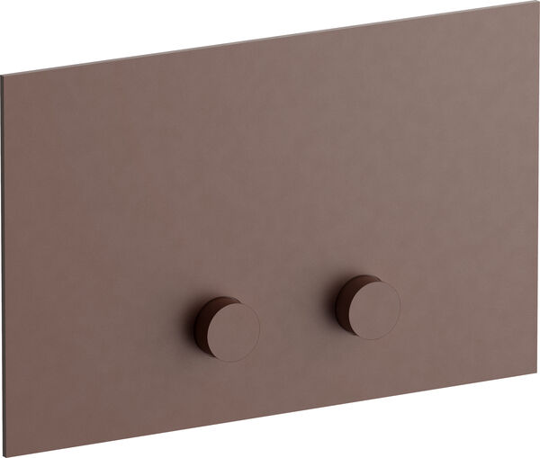 Plaque de d&eacute;clenchement Fantini Matt copper PVD image number 0