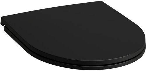 Klosettsitz Laufen Moderna S slim schwarz matt