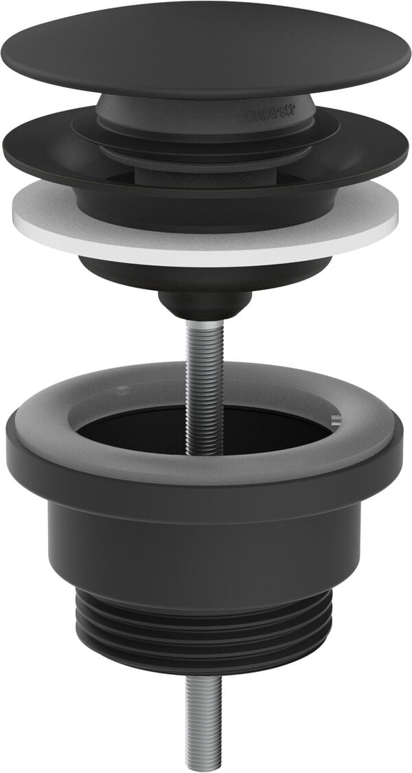 Ablaufventil Gessi 316 Push-open und Schaft 1¼" für Waschtische Keramik, Glas und image number 0