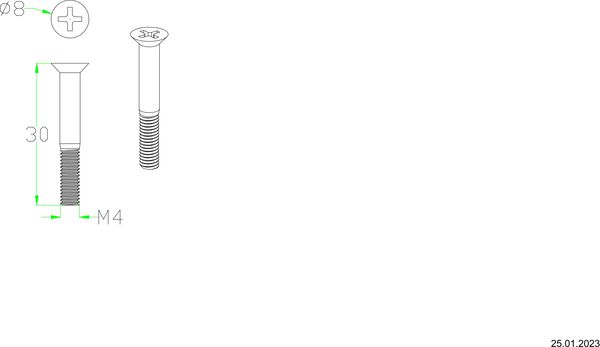 Kreuzschraube Alterna rondo image number 2