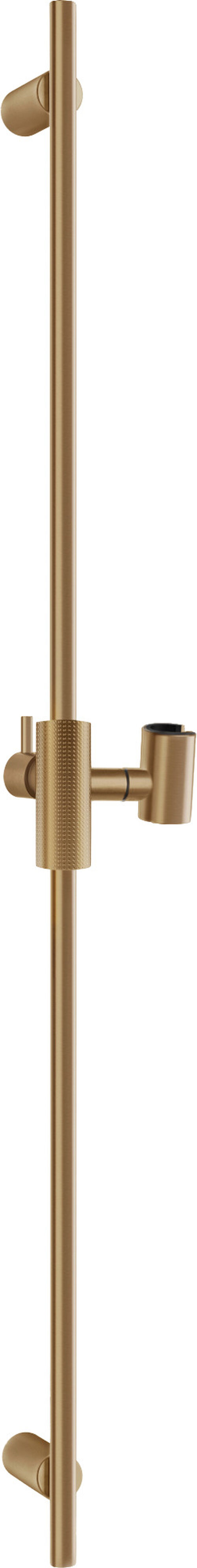 Glissi&egrave;re de douche Gessi Habito Warm bronze brushed PVD Cesello