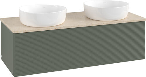 Waschtischmöbel Villeroy & Boch Antao Leaf green matt