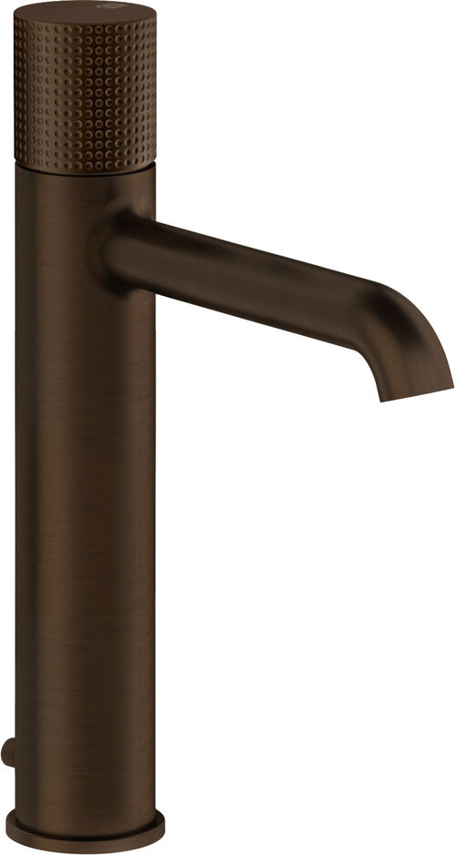 Einlochmischer Gessi Habito Black metal brushed trame