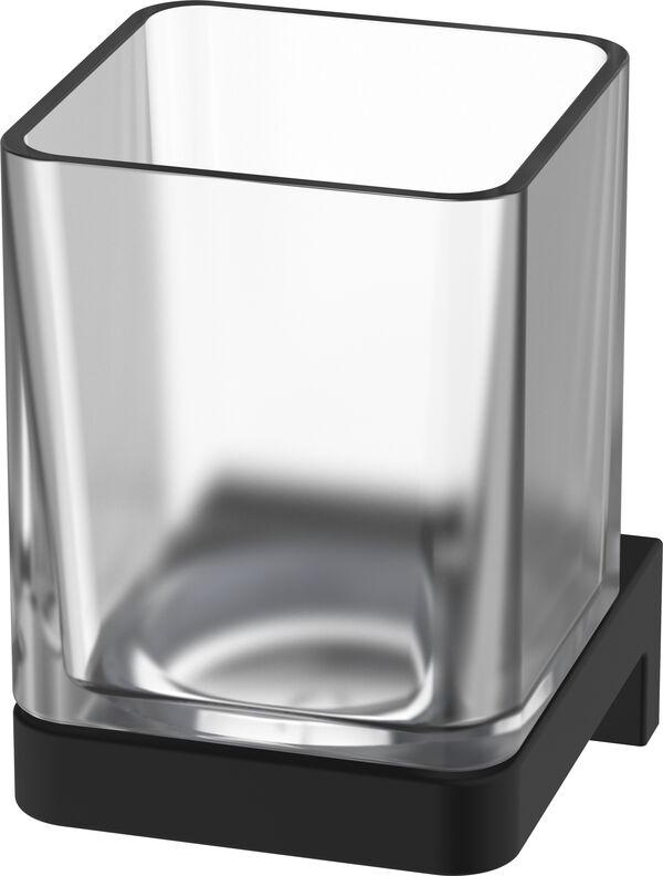 Porte-verre Alterna direta noir mat image number 0