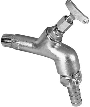 Auslaufventil Laufen Siga ½" verchromt