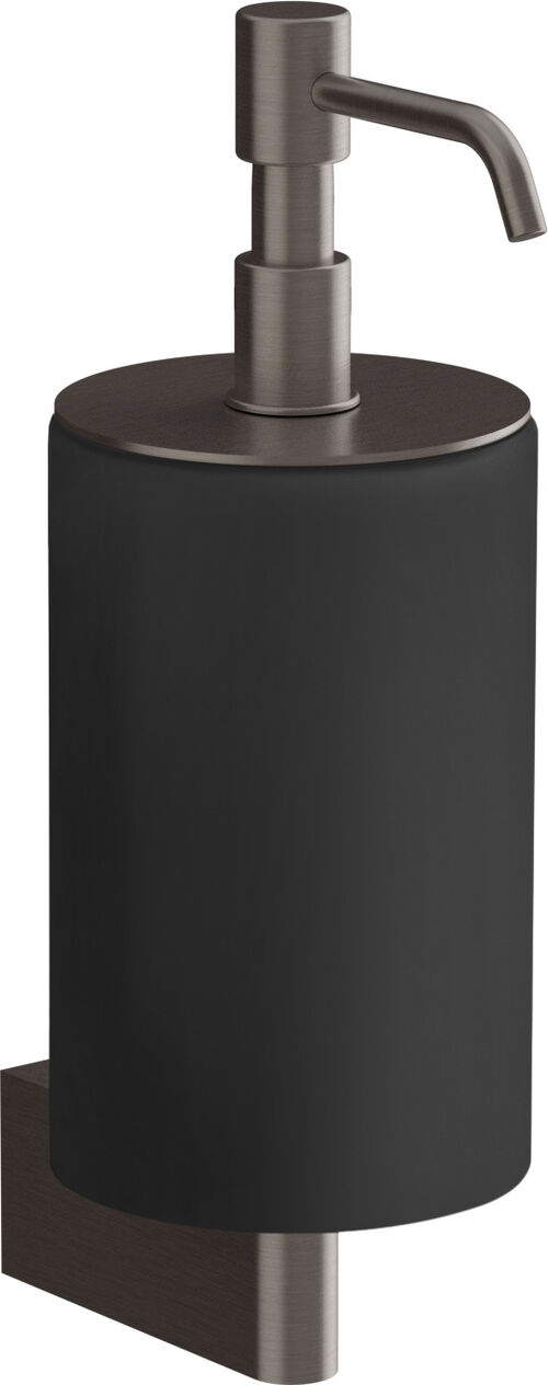 Distributore di sapone Gessi Habito black Metal brushed
