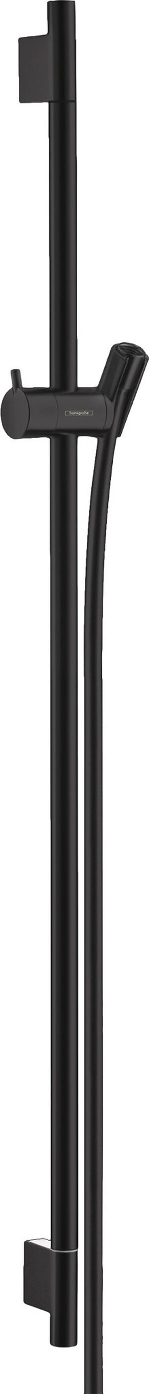 Duschengleitstange Hansgrohe Unica S Puro schwarz matt