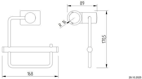Papierhalter Nosag Ineoline image number 1