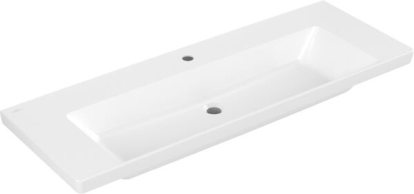 Waschtisch Villeroy & Boch Subway 3.0 130 x 47 cm Weiss Cleaneffekt image number 0
