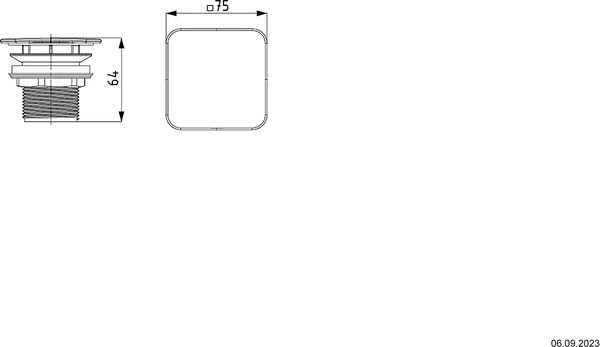 Ablaufventil Kaldewei Cool grey 70 image number 1