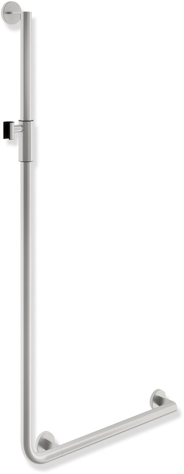 Winkelgriff Hewi 900, Duschgleitstange links (wie Abbildung), &Oslash; 32 mm, 1250 x 600 mm, mit image number 0