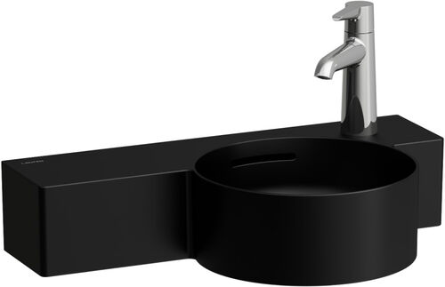 Handwaschbecken Laufen Val schwarz matt